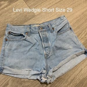 Levi’s wedgie shorts